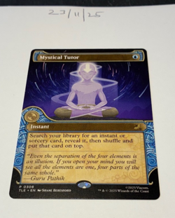 Magic the Gathering MTG Mystical Tutor x1 Rare Showcase Card NM/M Avatar - Image 1
