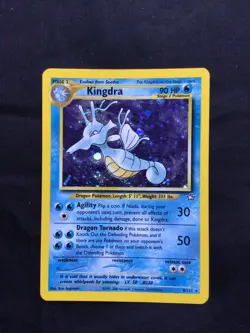 Pokemon Cards: Neo Genesis Rare Holo: Kingdra 8/111 - Image 1