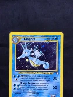 Pokemon Cards: Neo Genesis Rare Holo: Kingdra 8/111 - Image 2