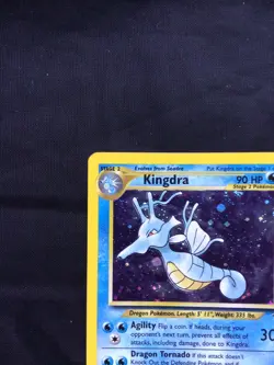Pokemon Cards: Neo Genesis Rare Holo: Kingdra 8/111 - Image 3