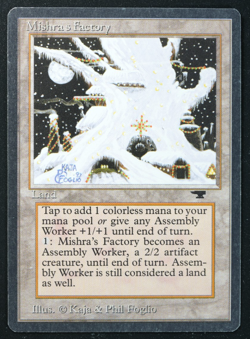 Mishra's Factory Antiquities (Winter) Magic Card MTG - Image 1