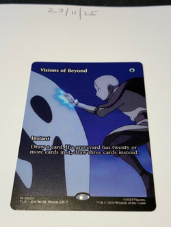 Magic the Gathering MTG Visions of Beyond x1 Borderless Card NM/M - Image 1
