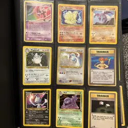 100+ Vintage Pokemon Cards Bundle/Binder Collection With Holos - Image 1