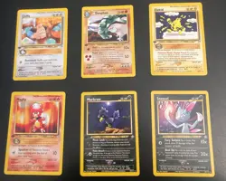 Lot of *7* Neo Genesis *RARE CARD/1st EDITIONS!* #19/Holo, #20,21,22,23,24,25 - Image 2
