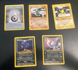 Lot of *5* Neo Genesis *RARE CARD/1st EDITIONS!* #19/Holo, #21,22,24,25 NM-/LP+ - Image 1