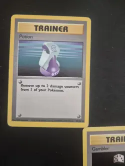 Pokemon TCG 7 Card Bundle 5 Trainer Cards 1 Base Set 1 Energy Card - Image 2