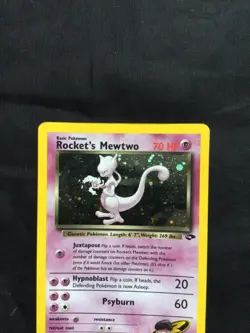Pokemon Cards: Gym Challenge Rare Holo: Rocket's Mewtwo 14/132 - Image 2