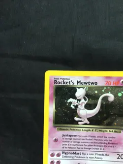 Pokemon Cards: Gym Challenge Rare Holo: Rocket's Mewtwo 14/132 - Image 3