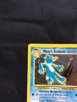Pokemon Cards: Gym Challenge Rare Holo: Misty's Golduck 12/132 - Image 3