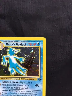 Pokemon Cards: Gym Challenge Rare Holo: Misty's Golduck 12/132 - Image 4