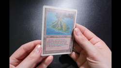 Volcanic Island Magic Card Dual Land Revised MTG Reserved List - Image 2