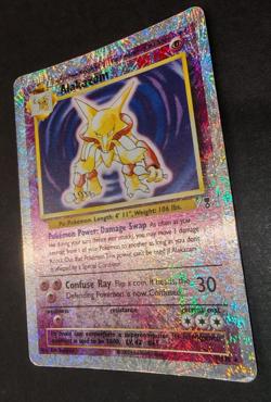 Alakazam Reverse Holo Legendary Collection 1/110 - Pokemon Card Rare - Image 2