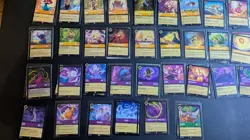 Disney Lorcana The First Chapter bundle 238 LIST cards C/UC Rares and Super Rare - Image 2