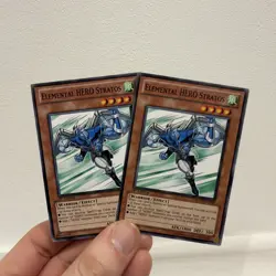 X2 RYMP-EN008 Elemental HERO Stratos Yu-Gi-Oh Card 1st Edition LP-MP - Image 1