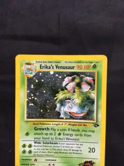 Pokemon Cards: Gym Challenge Rare Holo: Erika's Venusaur 4/132 - Image 2