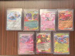 Pokemon Phantasmal Flames Ex Bundle 7 cards Mint All Pack Fresh - Image 1