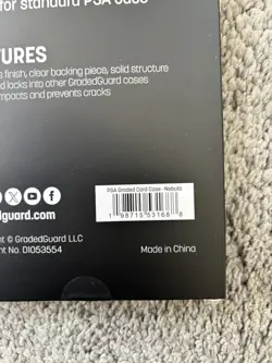 NEBULA GradedGuard - PSA Limited Edition Graded Card Guard Pokemon TCG CCG ??? - Image 2