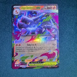 Mega Charizard Ex 013/094 Phantasmal Flames Pokemon Card - Image 2