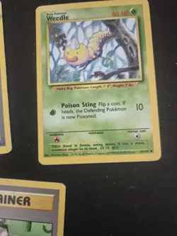 Pokemon TCG 7 Card Bundle 5 Trainer Cards 1 Base Set 1 Energy Card - Image 4