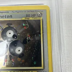 PSA 4 Magneton Holo 10/64 1st Edition W/Swirl ?? Neo Revelation 2001 Pokemon - Image 4