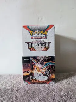 Pokemon TCG Obsidian Flames Sealed Half Booster Box (18 Packs) - NEW & SEALED✅ - Image 1