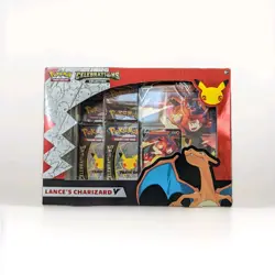 Pokemon 25th Annivers Celebrations Lance's Charizard V Collection 820650809392 - Image 1