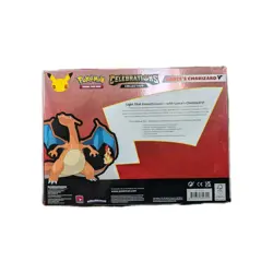 Pokemon 25th Annivers Celebrations Lance's Charizard V Collection 820650809392 - Image 2