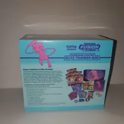 Pokemon Center Fusion Strike Elite Trainer Box ETB Sealed with display case - Image 4