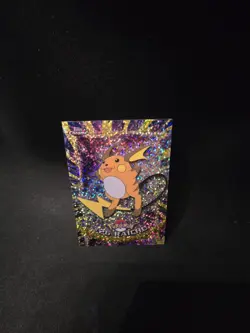 Raichu #26 - 2000 Topps Chrome TV Pokemon Card Sparkle Foil Holo - Image 2