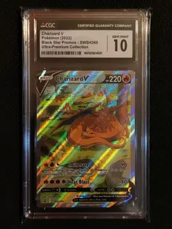 Pokemon Charizard SWSH 260 Promo English CGC 10 Gem Mint Sword Shield Ultra Rare - Image 1