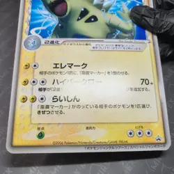 Pokemon Jumbo Tyranitar EX Delta Species Jungle Tours Promo 2006 Japanese - Image 5