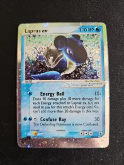 Lapras EX 99/109 Pokemon EX Ruby And Sapphire Holo Card 2003 - Image 1
