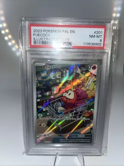 Pokemon TCG Fuecoco Scarlet & Violet Paldea Evolved Holo Card 201/193 - Image 1