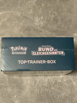 TCG Pokemon Top Trainer Box Bund der Gleichgesinnten Ovp Neu - Image 4