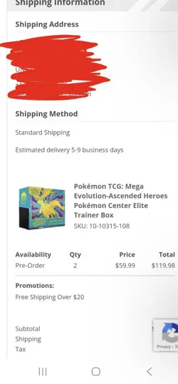 Ascended Heroes Pokemon Center Elite Trainer Box (ETB) - PREORDER CONFIRMED - Image 4