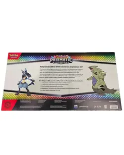Pokemon TCG SV Prismatic Evolutions Lucario EX & Tyranitar EX Premium Collection - Image 2