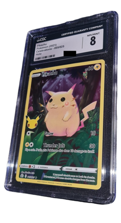 Pokemon - Pikachu - CGC 8 - 2021 Celebrations - 25th Anniversary - ENG - No PSA - Image 1