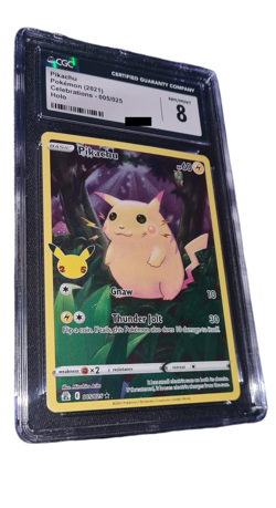 Pokemon - Pikachu - CGC 8 - 2021 Celebrations - 25th Anniversary - ENG - No PSA - Image 3