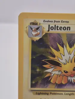 Pokemon TCG Jolteon Jungle Holo Rare Card 4/64 Vintage, Moderately Played - Image 2