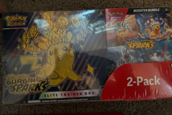 Pokemon Surging Sparks Elite Trainer Box and Booster Bundle Costco, 2-Pack - Image 1