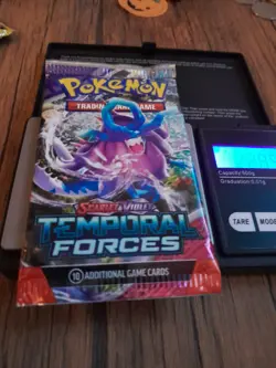 Pokemon TCG | Temporal forces Booster Pack - New sealed. HEAVY!!! 22.89g - Image 2