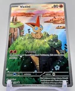 Victini #208 -Illustration Rare | Pokemon Scarlet & Violet Promo | TCG SVP - NM - Image 1