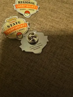 Pokemon Official SEALED City, State, Regional Championships 2004-2007 Pin!! - Image 2