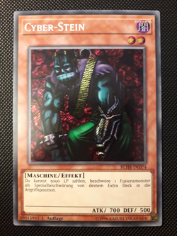 Yu-Gi-Oh! Cyber-Stein, BLHR-DE074, Secret Rare, 1. Auflage, Deutsch, Excellent - Image 1