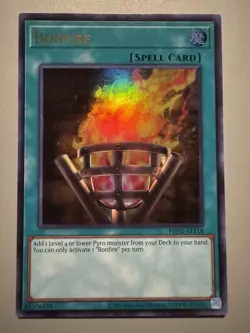 YUGIOH BONFIRE (SPELL PYRO) ASIA ENGLISH EDITION PHNI-AE118 ULTRA RARE - Image 1