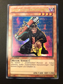 Yu-Gi-Oh! Grabwachters Kanonentrager, LCYW-DE188, UR, 1. Auflage, Deutsch, NM - Image 1