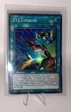 Yu-Gi-Oh! | XYZ Combine [BACH-EN061] Super Rare Near Mint 1st Edition - Image 1