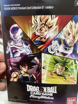 Dragon Ball Fusion World Premium Card Collection 01 Leader 6 Card Set - Image 1