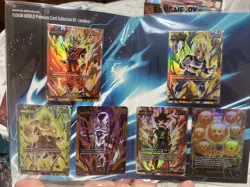 Dragon Ball Fusion World Premium Card Collection 01 Leader 6 Card Set - Image 2