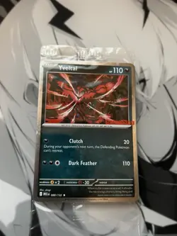 Pokemon Card TCG - Yveltal 088/132 - Holo Gamestop Stamp - Sealed Promo Rare - Image 1